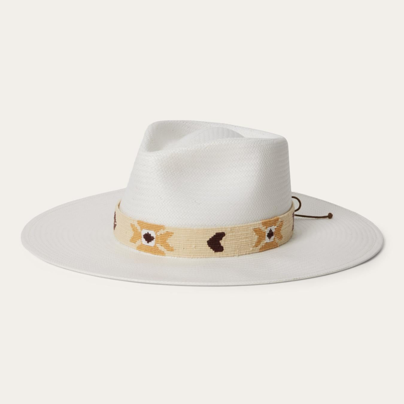 Men/Women Outdoor Stetson Sol Straw Fedora Bleach