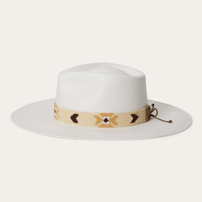 Men/Women Outdoor Stetson Sol Straw Fedora Bleach