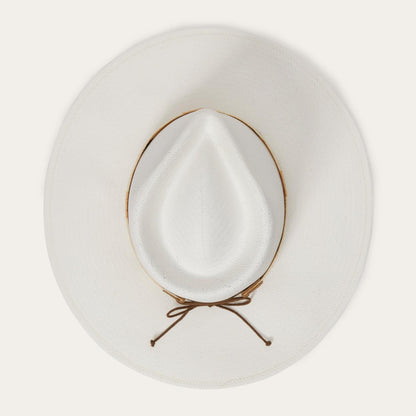 Men/Women Outdoor Stetson Sol Straw Fedora Bleach