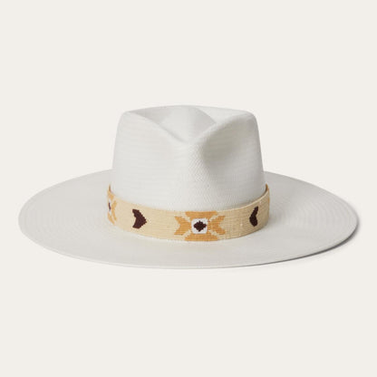Men/Women Outdoor Stetson Sol Straw Fedora Bleach