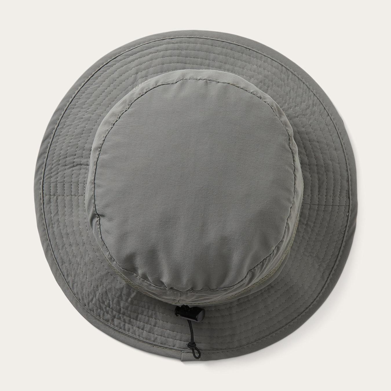Men/Women Outdoor Stetson Switchback 'No Fly Zone' Mesh Bucket Hat Willow