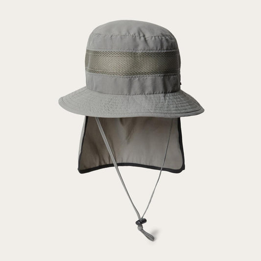 Men/Women Outdoor Stetson Switchback 'No Fly Zone' Mesh Bucket Hat Willow
