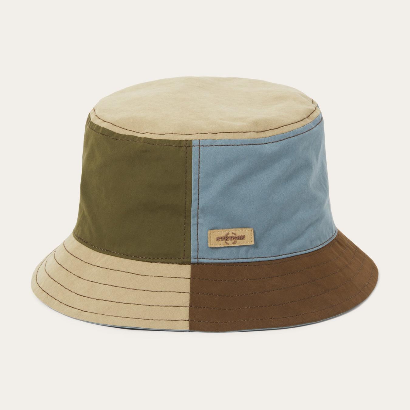 Men/Women Outdoor Stetson Waxed Cotton Bucket Hat Multi
