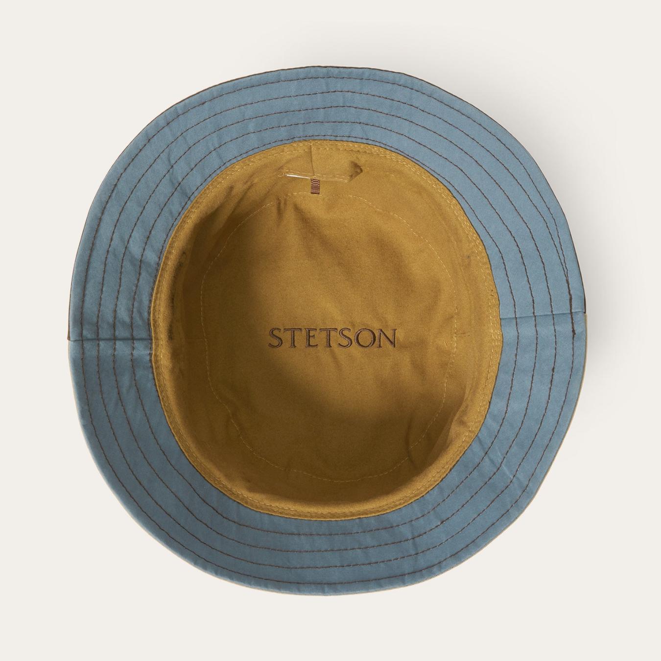 Men/Women Outdoor Stetson Waxed Cotton Bucket Hat Multi