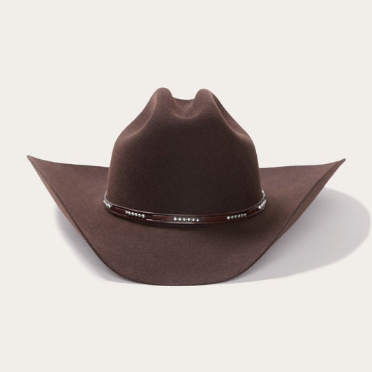 Men/Women Western Stetson 72 Llano 4X Cowboy Hat Chocolate