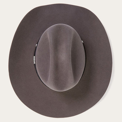 Men/Women Western Stetson Angus 6X Cowboy Hat Granite