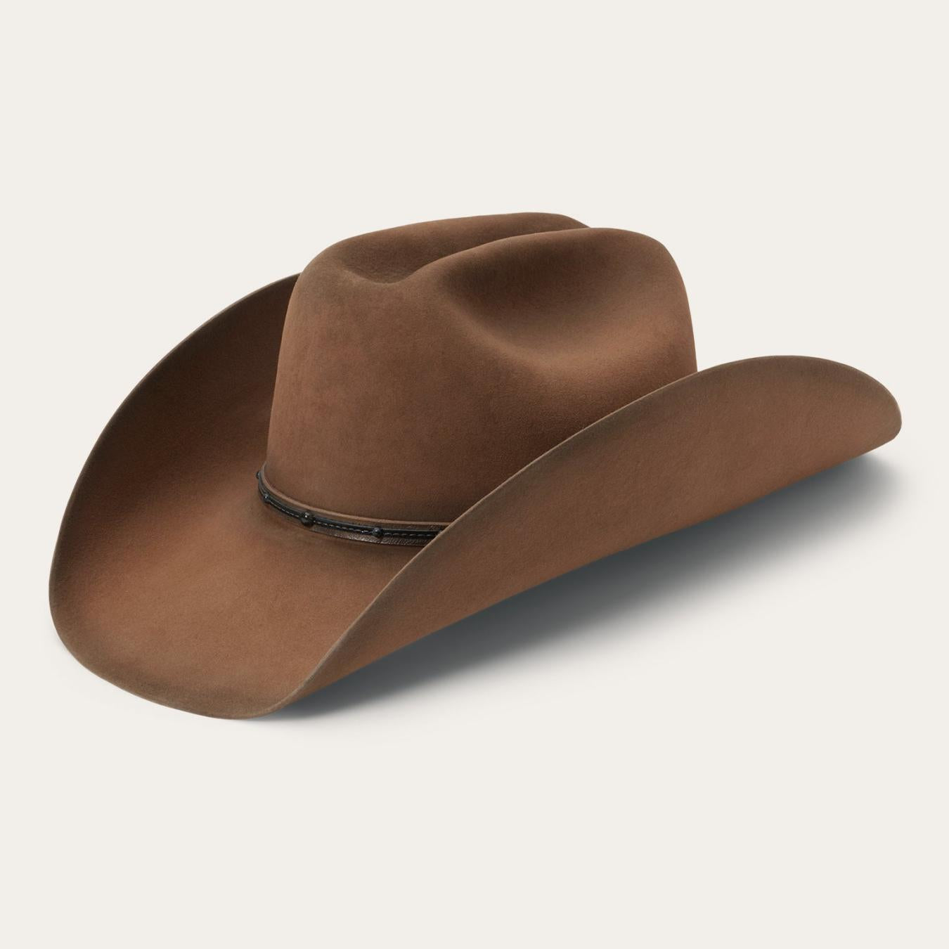 Men/Women Western Stetson Boss Of The Plains 6X Cowboy Hat Assorted Brown