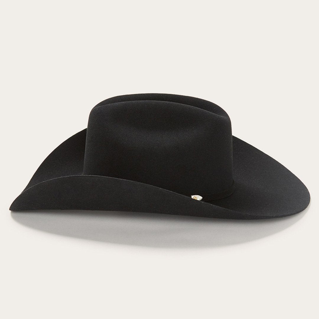 Men/Women Western Stetson Brenham 4X Cowboy Hat Black