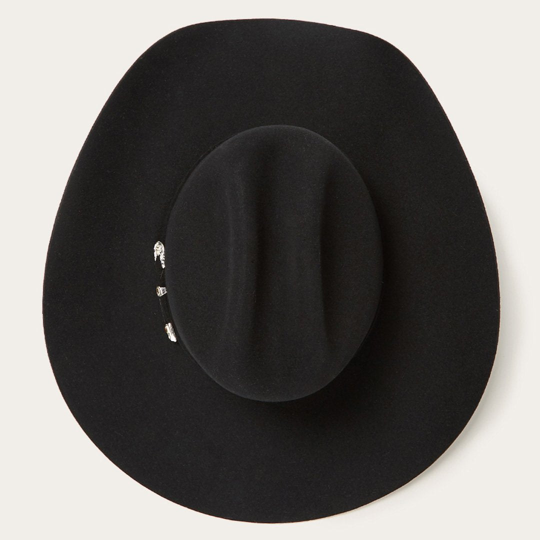 Men/Women Western Stetson Brenham 4X Cowboy Hat Black