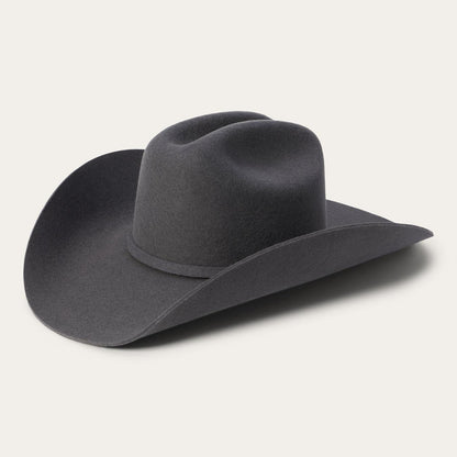 Men/Women Western Stetson Brenham 4X Cowboy Hat Granite