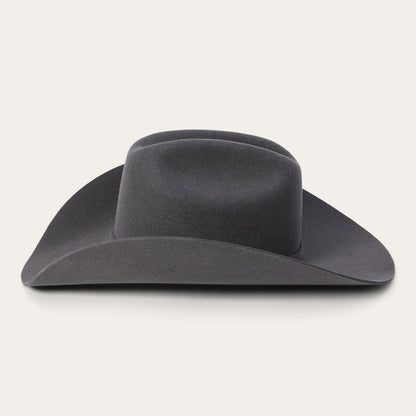 Men/Women Western Stetson Brenham 4X Cowboy Hat Granite