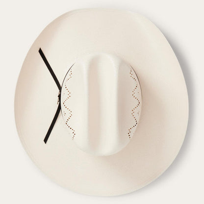 Men/Women Western Stetson Brookwood 10X Straw Cowboy Hat Natural