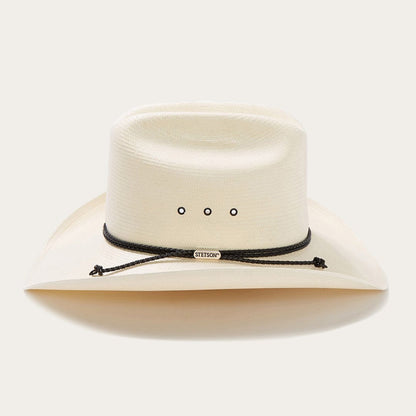 Men/Women Western Stetson Carson 10X Straw Cowboy Hat Natural
