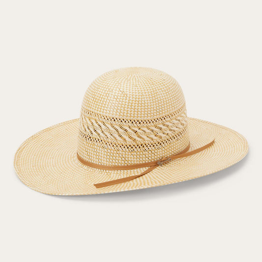 Men/Women Western Stetson Classic 10X Straw Cowboy Hat Ivory/wheat