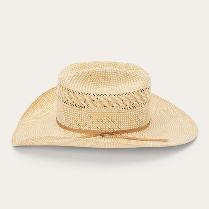 Men/Women Western Stetson Classic 10X Straw Cowboy Hat Ivory/wheat