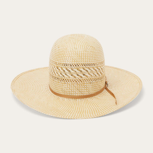 Men/Women Western Stetson Classic 10X Straw Cowboy Hat Ivory/wheat