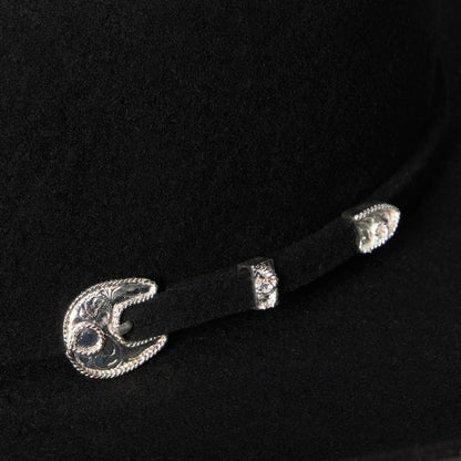 Men/Women Western Stetson Corral 4X Cowboy Hat Black