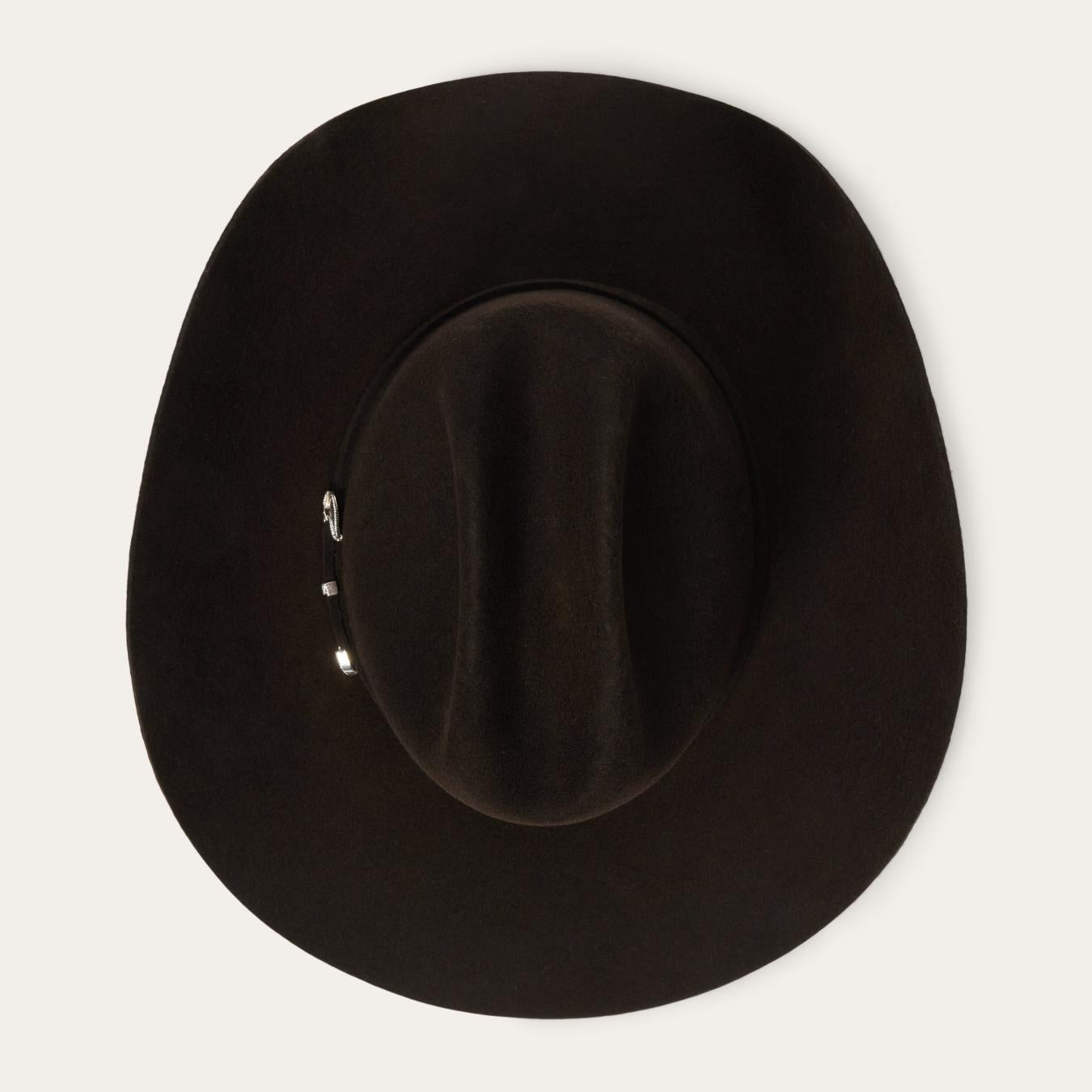 Men/Women Western Stetson Corral 4X Cowboy Hat Chocolate