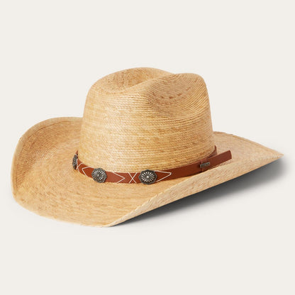 Men/Women Western Stetson Cowhand Mexican Palm Cowboy Hat Toasted Palm