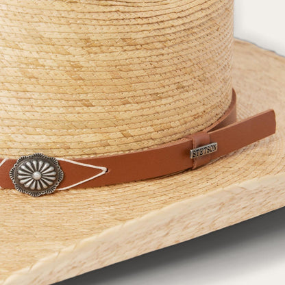 Men/Women Western Stetson Cowhand Mexican Palm Cowboy Hat Toasted Palm
