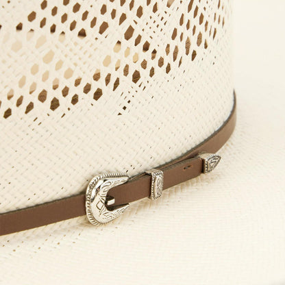 Men/Women Western Stetson Cullen 30X Straw Cowboy Hat Natural