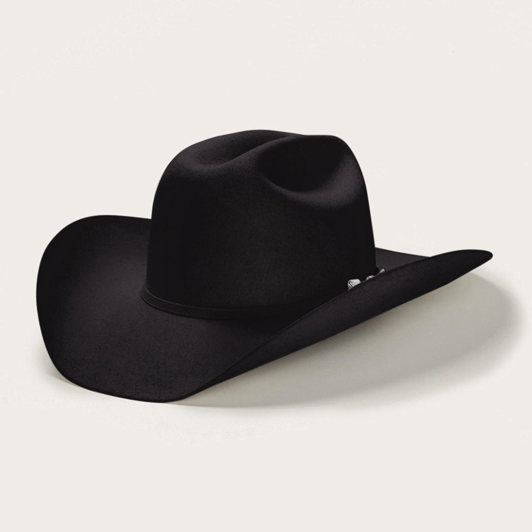 Men/Women Western Stetson Deadwood 4X Cowboy Hat Black