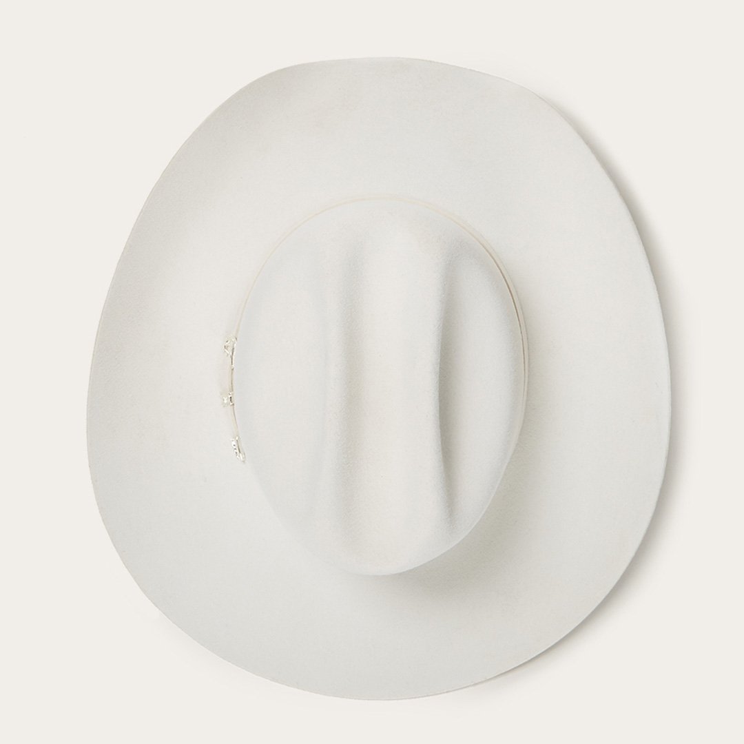 Men/Women Western Stetson Deadwood 4X Cowboy Hat White