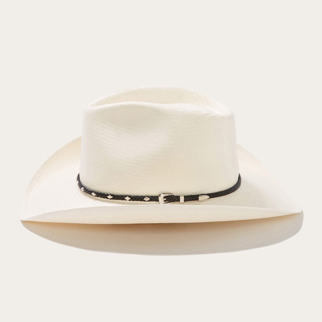 Men/Women Western Stetson Diamond Jim 8X Straw Cowboy Hat Natural