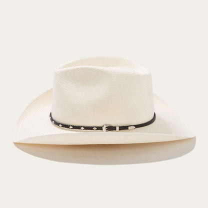 Men/Women Western Stetson Diamond Jim 8X Straw Cowboy Hat Natural