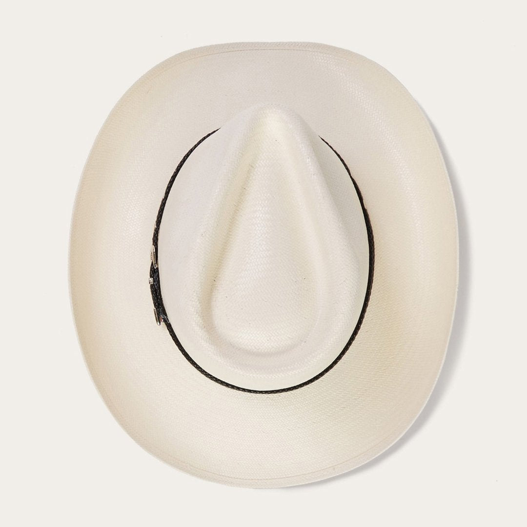 Men/Women Western Stetson Diamond Jim 8X Straw Cowboy Hat Natural
