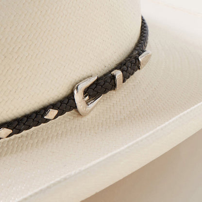Men/Women Western Stetson Diamond Jim 8X Straw Cowboy Hat Natural