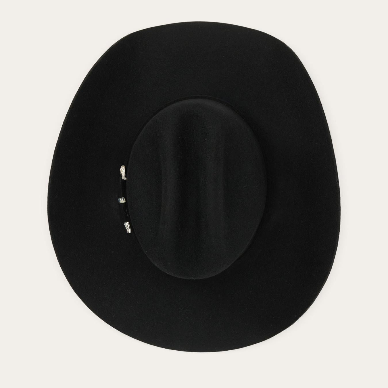 Men/Women Western Stetson Duncan 4X Cowboy Hat Black