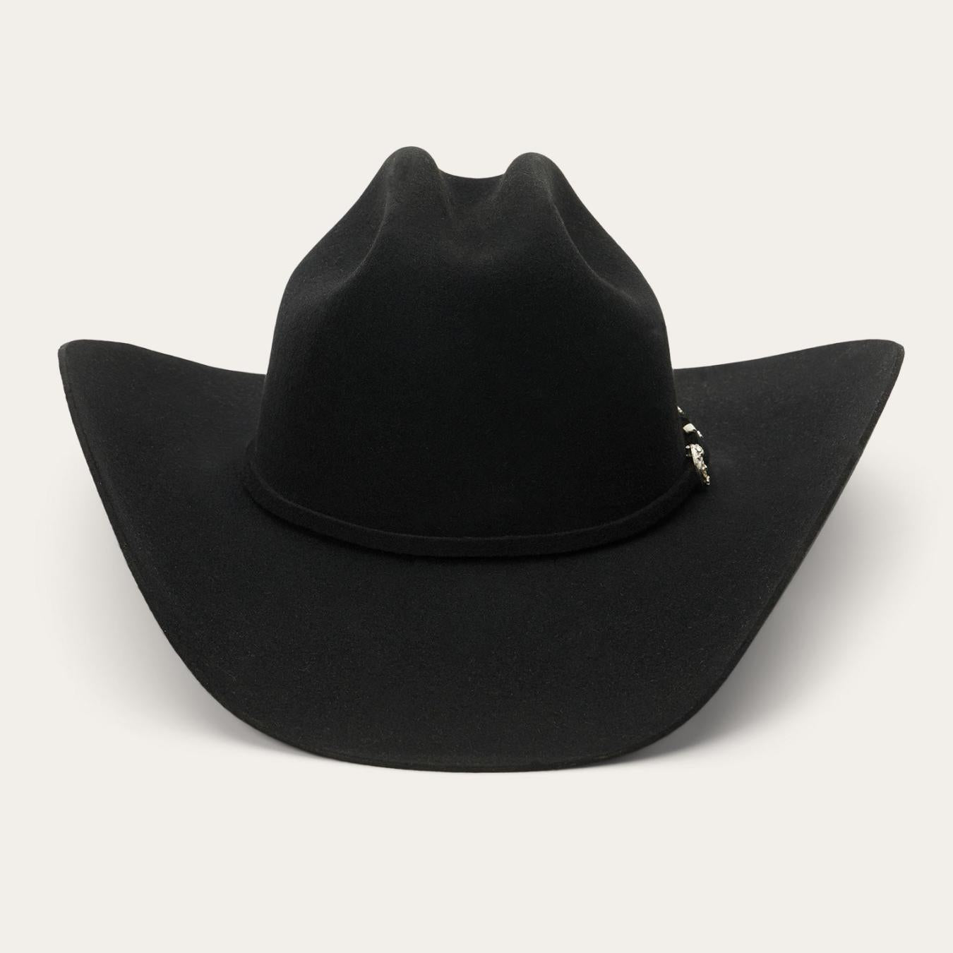 Men/Women Western Stetson Duncan 4X Cowboy Hat Black