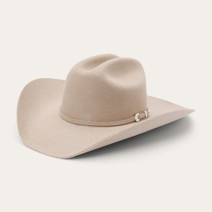 Men/Women Western Stetson Duncan 4X Cowboy Hat Silverbelly