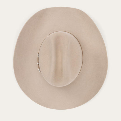 Men/Women Western Stetson Duncan 4X Cowboy Hat Silverbelly