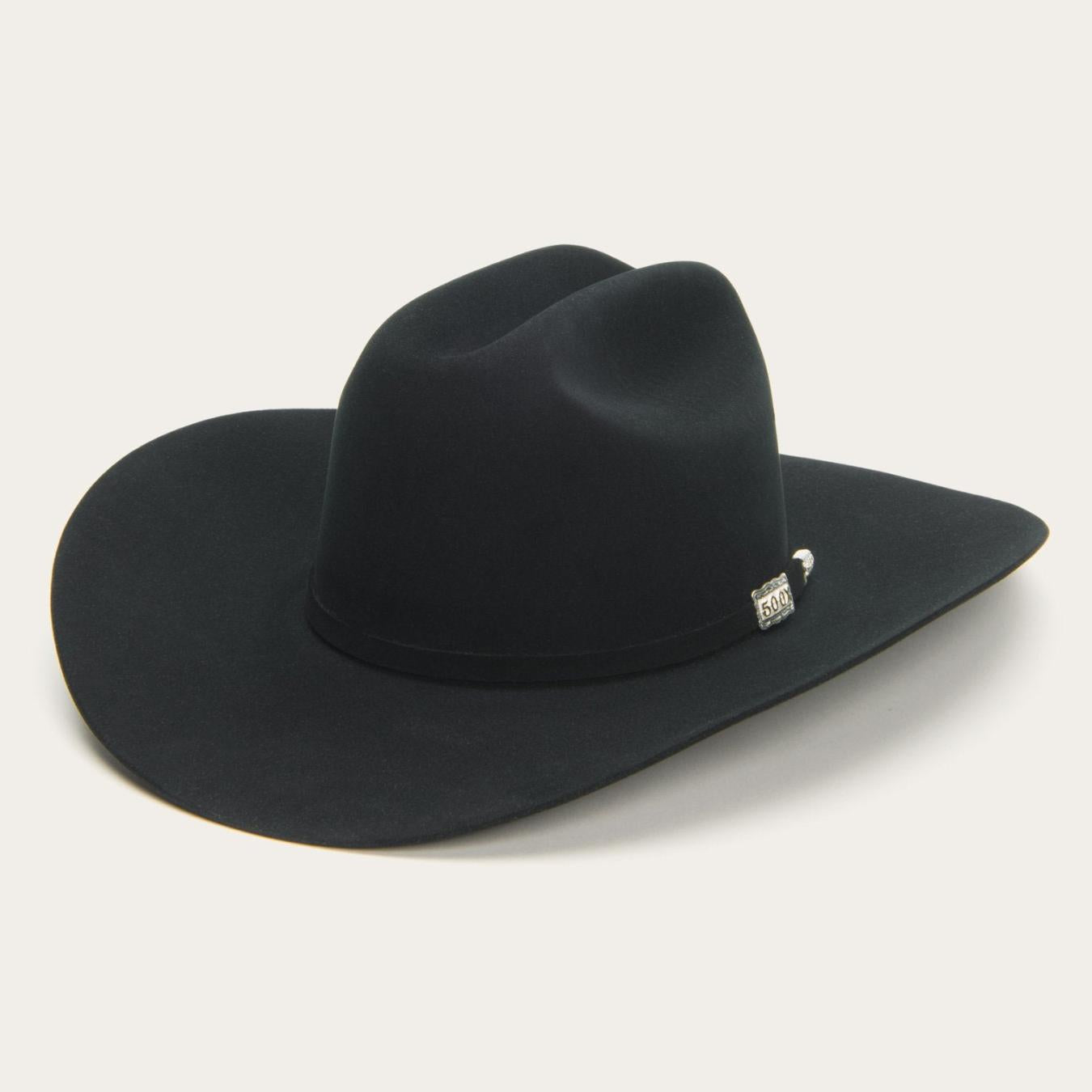 Men/Women Western Stetson El Amo 500X Premier Cowboy Hat Black