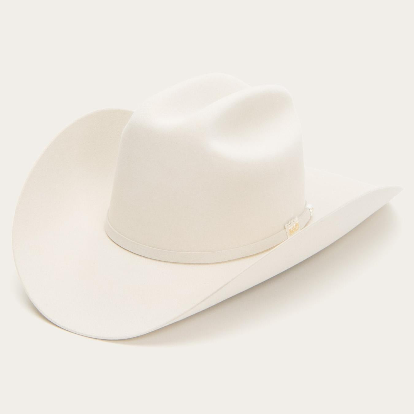 Men/Women Western Stetson El Amo 500X Premier Cowboy Hat Silverbelly