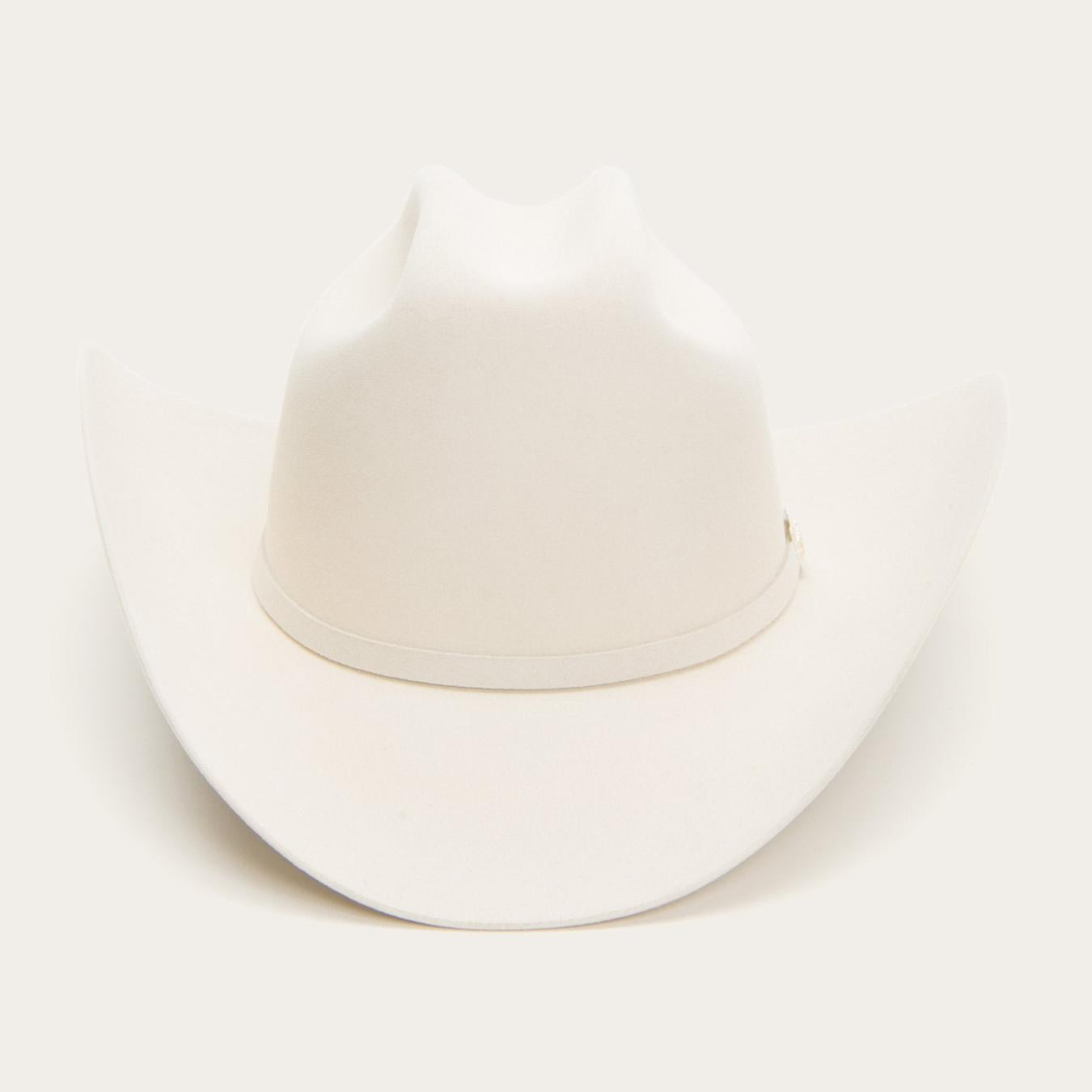 Men/Women Western Stetson El Amo 500X Premier Cowboy Hat Silverbelly