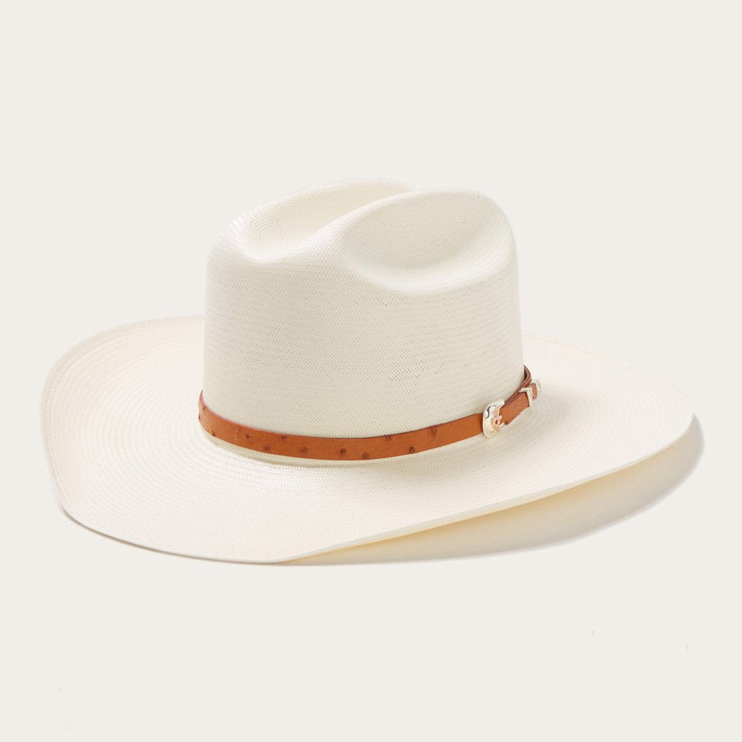 Men/Women Western Stetson El Noble 500X Straw Cowboy Hat Natural