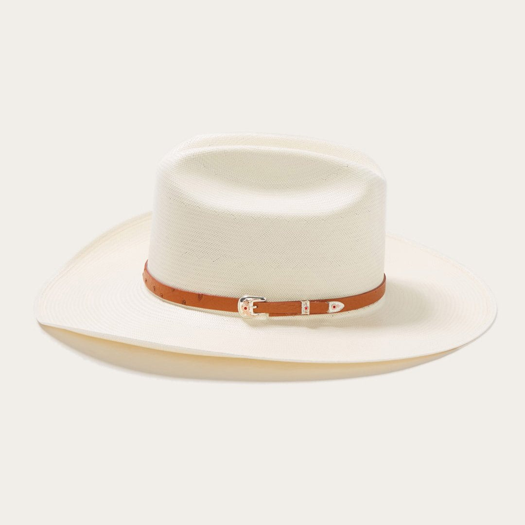 Men/Women Western Stetson El Noble 500X Straw Cowboy Hat Natural