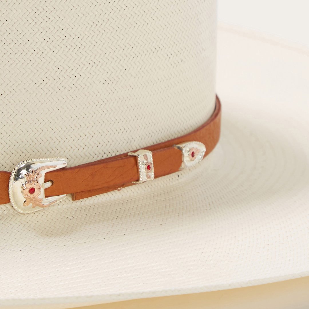 Men/Women Western Stetson El Noble 500X Straw Cowboy Hat Natural
