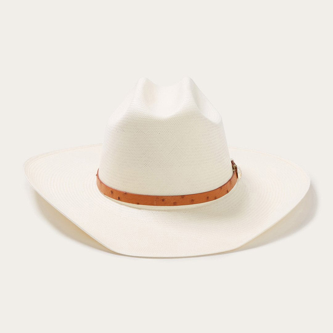 Men/Women Western Stetson El Noble 500X Straw Cowboy Hat Natural