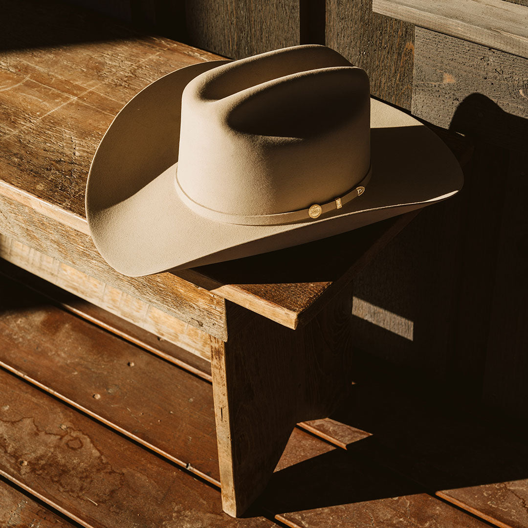 Men/Women Western Stetson El Presidente 100X Premier Cowboy Hat Black
