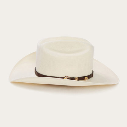 Men/Women Western Stetson Evilla De Oro 1000X Straw Cowboy Hat Natural