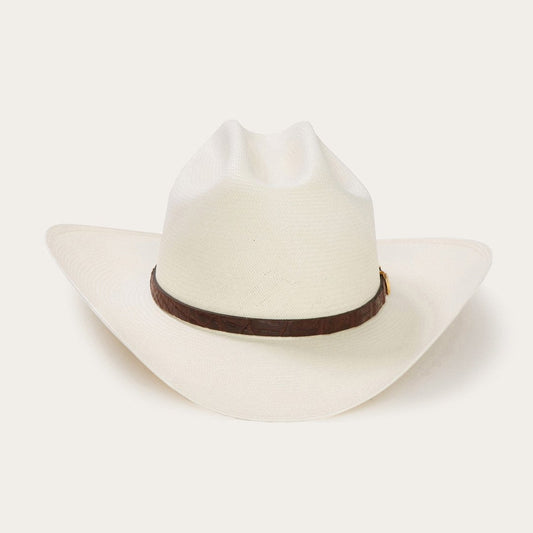 Men/Women Western Stetson Evilla De Oro 1000X Straw Cowboy Hat Natural