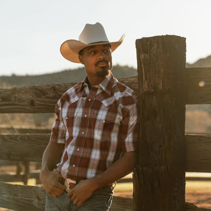 Men/Women Western Stetson Gunfighter 10X Cowboy Hat Natural