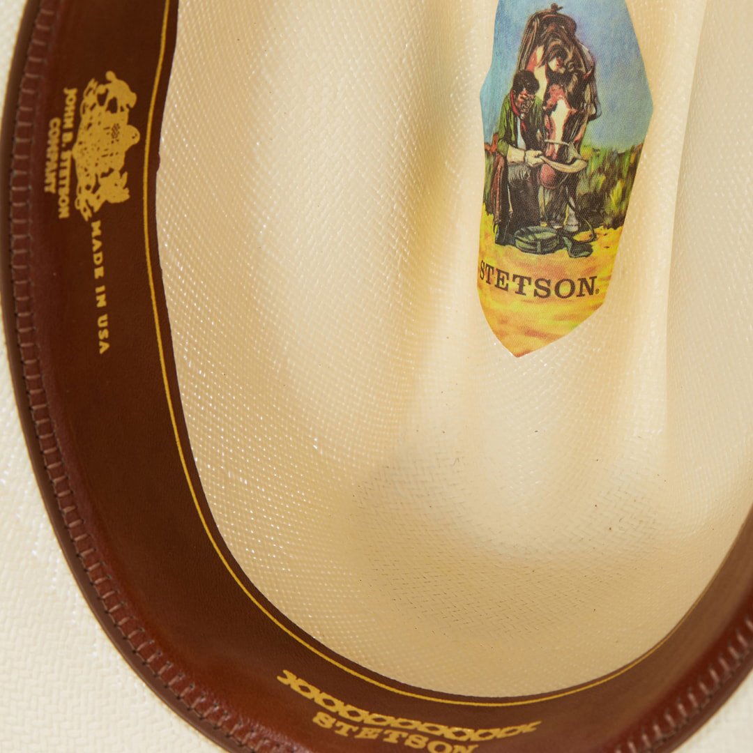Men/Women Western Stetson Gunfighter 10X Cowboy Hat Natural