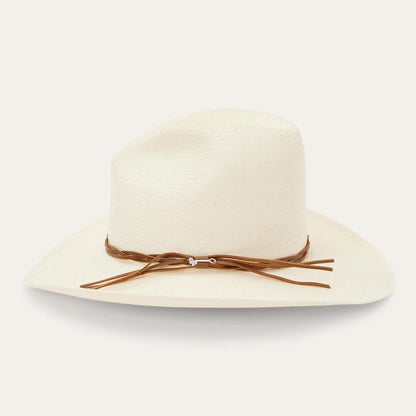 Men/Women Western Stetson Gus 10X Straw Cowboy Hat Natural