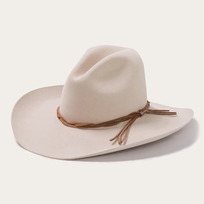 Men/Women Western Stetson Gus 6X Cowboy Hat Silverbelly