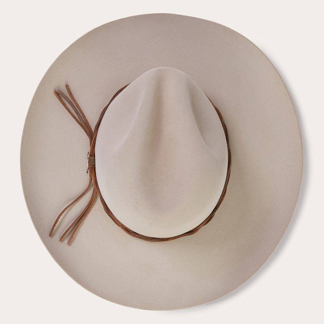 Men/Women Western Stetson Gus 6X Cowboy Hat Silverbelly